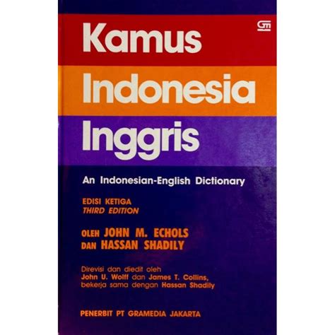 kamus indonesia inggris dictionary